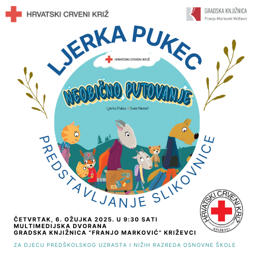 Predstavljanje slikovnice Neobično putovanje - Crveni križ - Križevci 