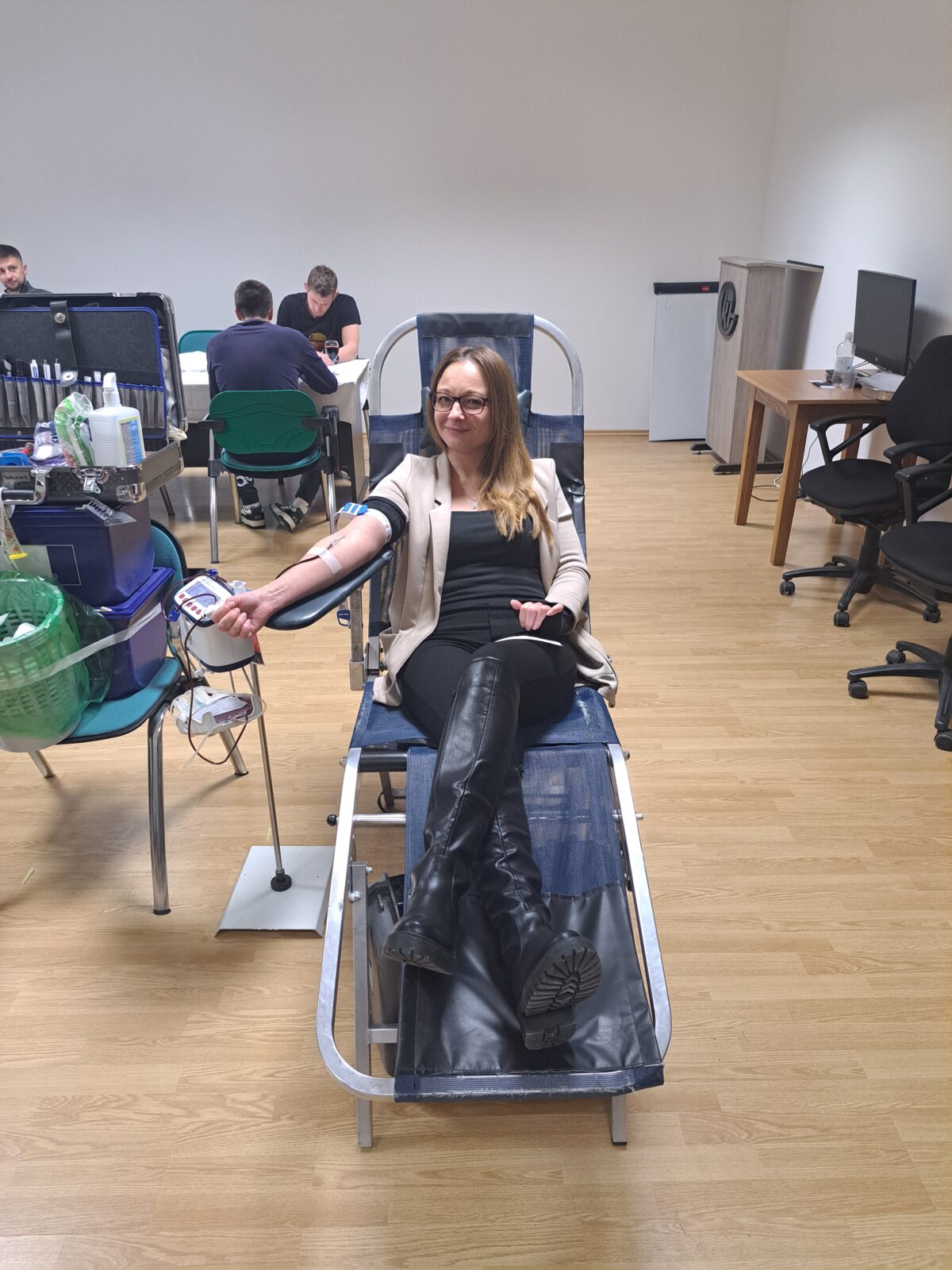 Izvješće s provedene akcije dobrovoljnog darivanja krvi - Crveni križ - Križevci 